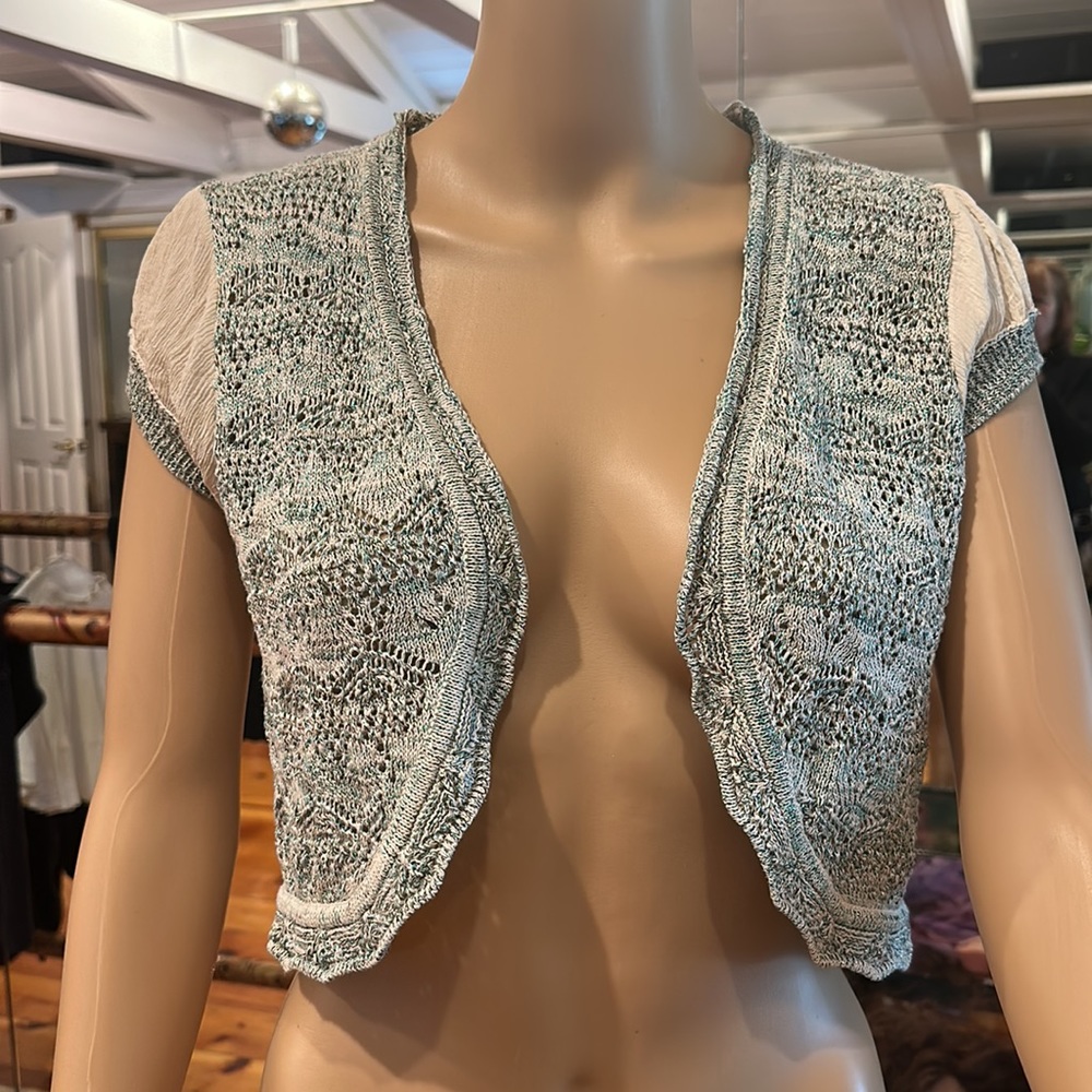Echo sparkly glitter vest/top M/L